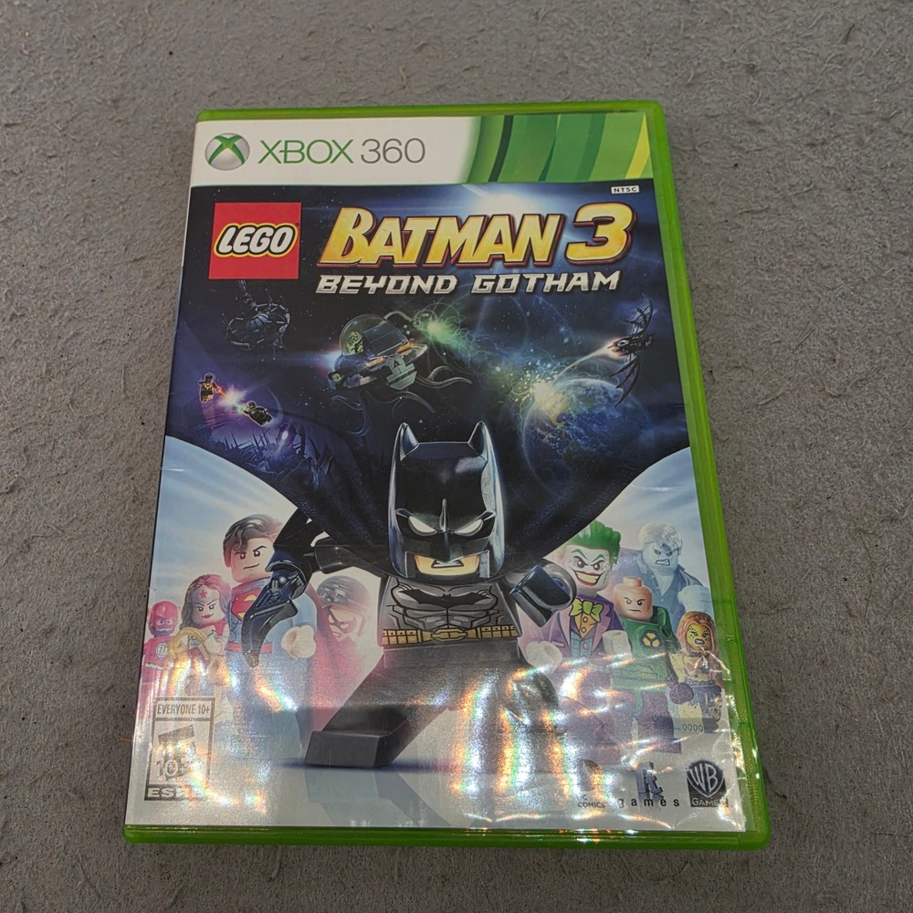 LEGO Batman 3 Beyond Gotham Xbox 360 WB Games DC Comics Video Game NTSC‎